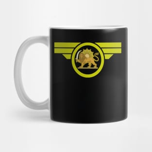 Iran Revolution Gold Logo Mug